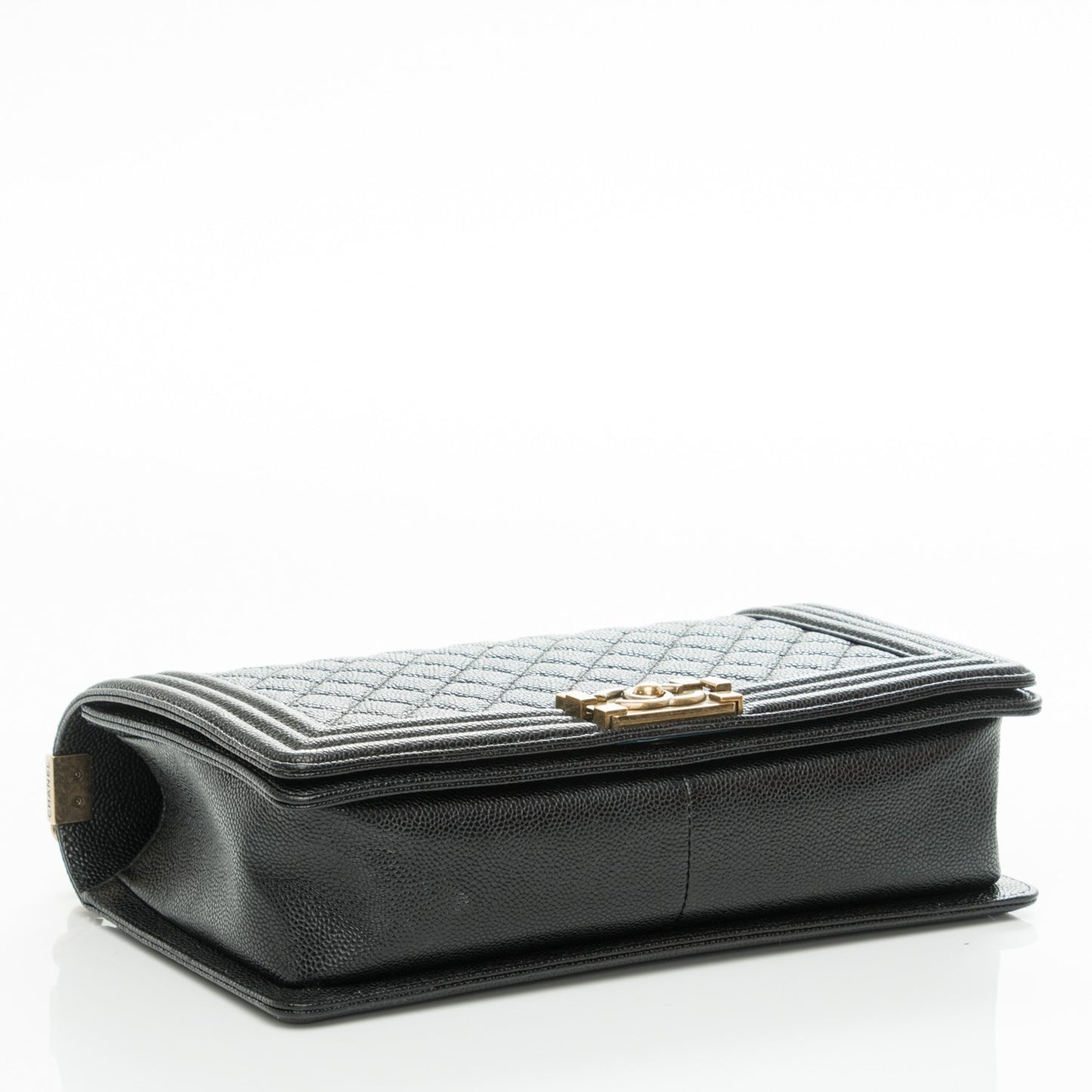 Caviar Quilted New Medium Boy Flap Black