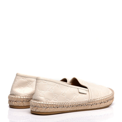 Gucci Guccissima Signature Espadrilles 36 Mystic White 4 of 8