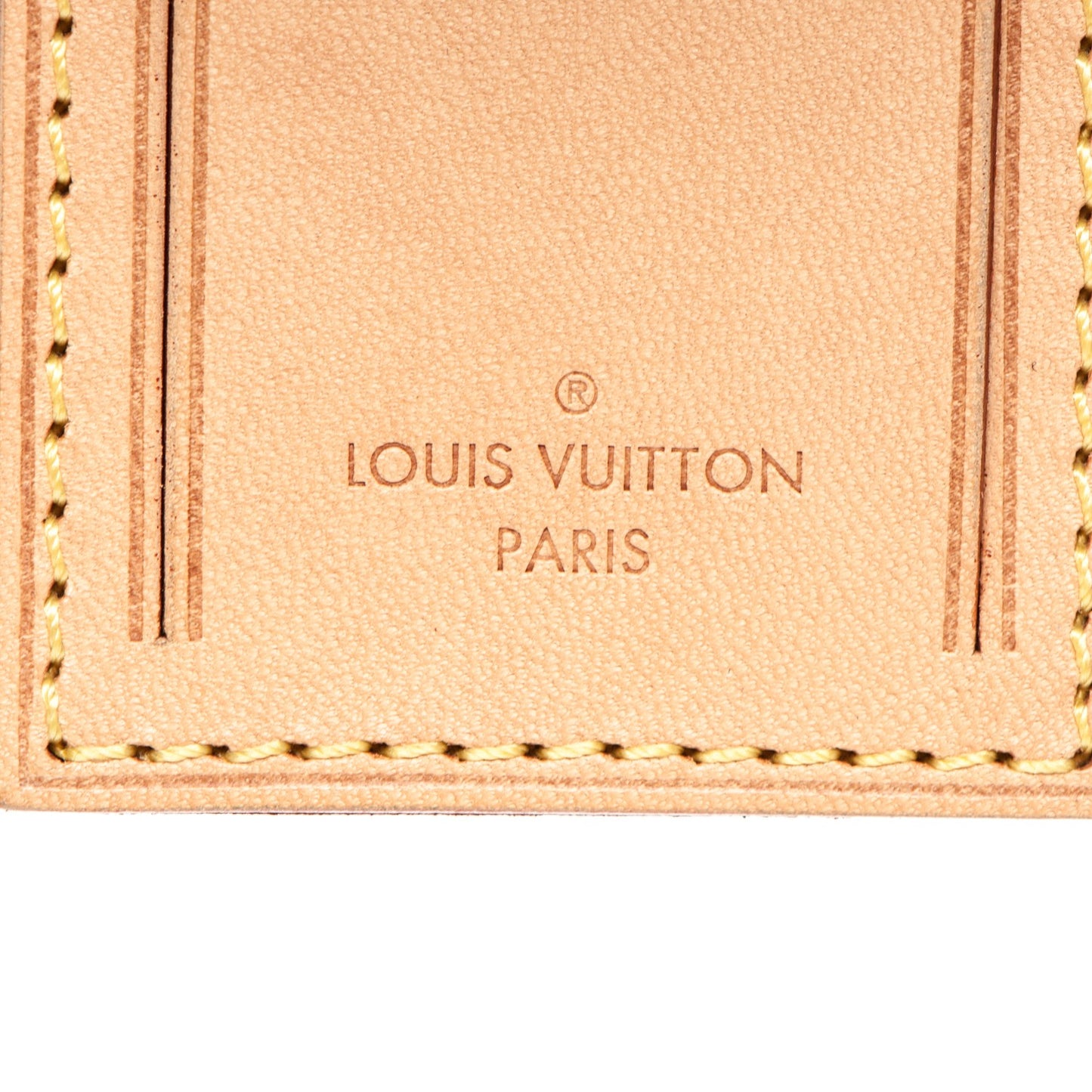 Vachetta Luggage Tag