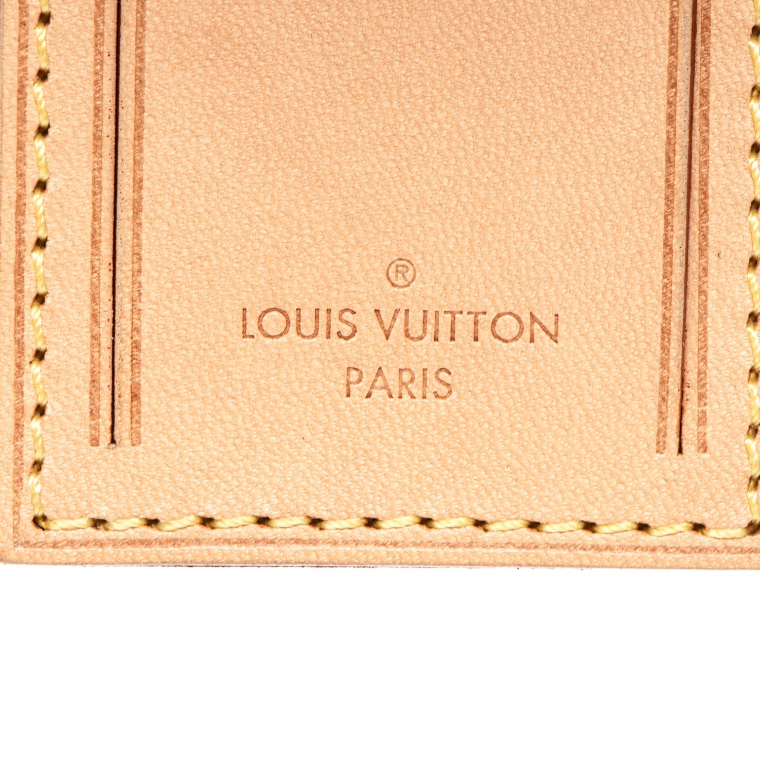 Louis Vuitton Vachetta Luggage Tag 5 of 6