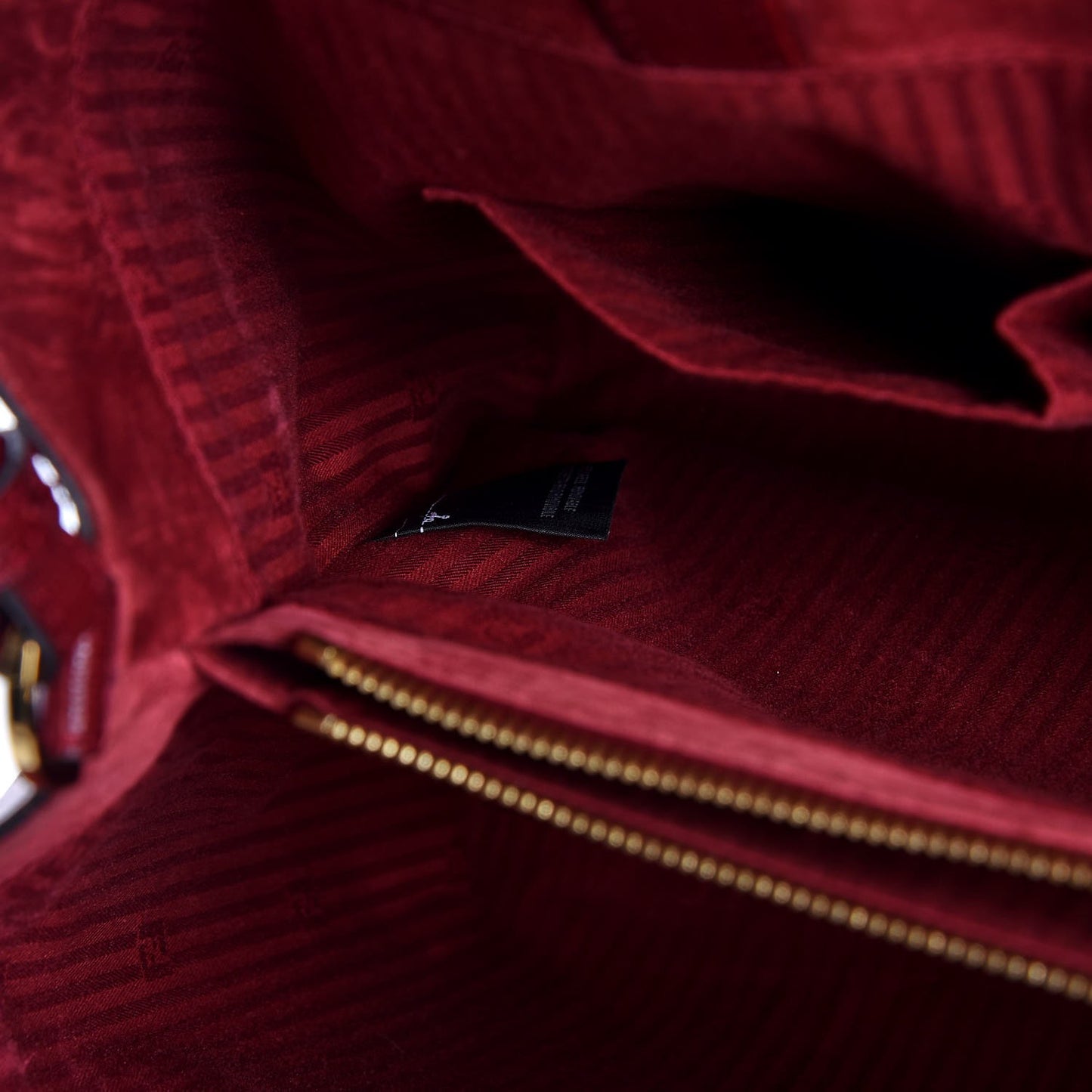 Vitello Elite Regular 2Jours Tote Rosso Scuro Ciliegia