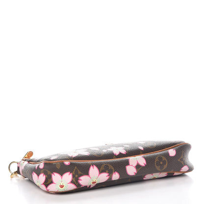 Louis Vuitton Monogram Cherry Blossom Pochette Accessories Brown 4 of 13