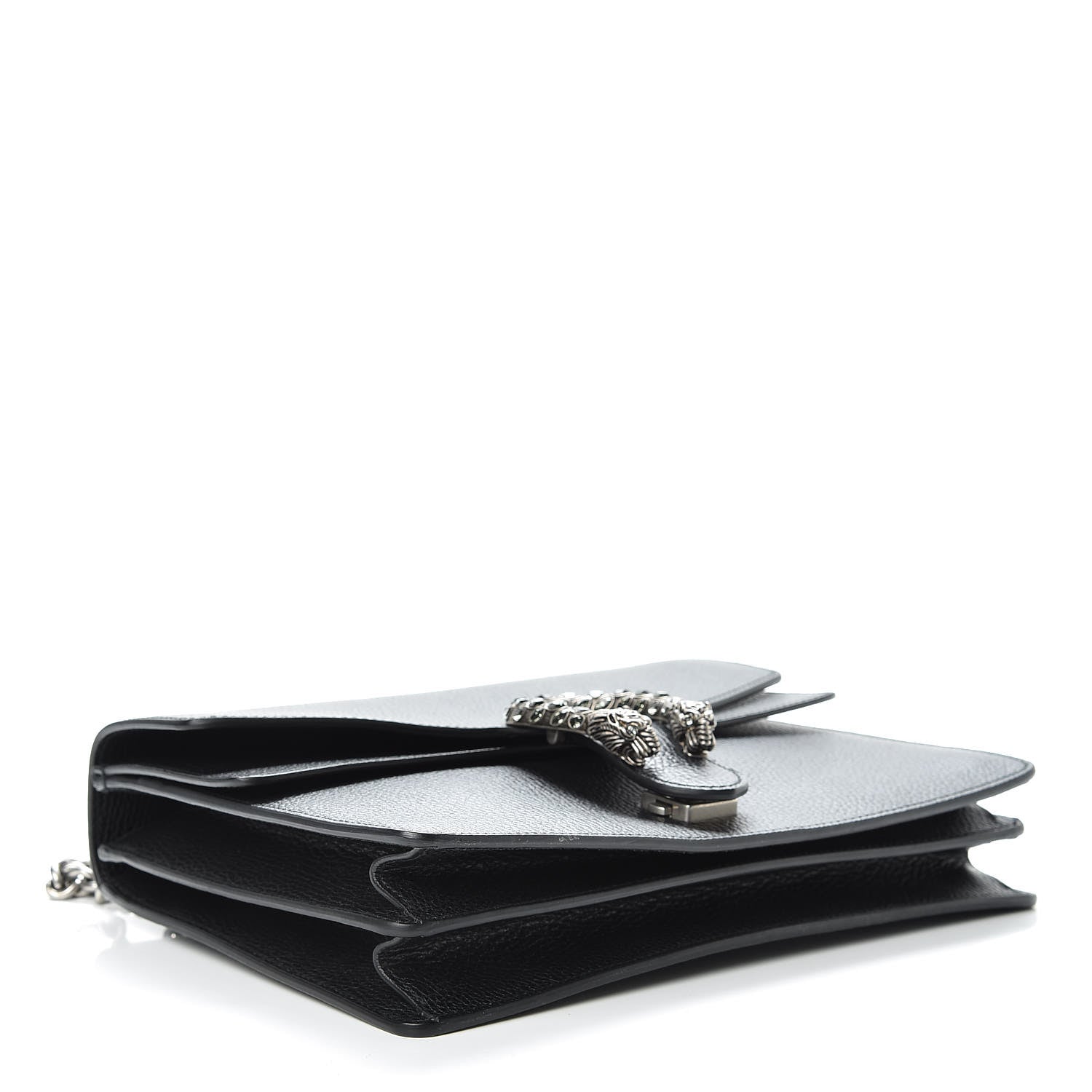 Gucci Dollar Calfskin Crystal Medium Dionysus Shoulder Bag Black Black Diamond 5 of 13
