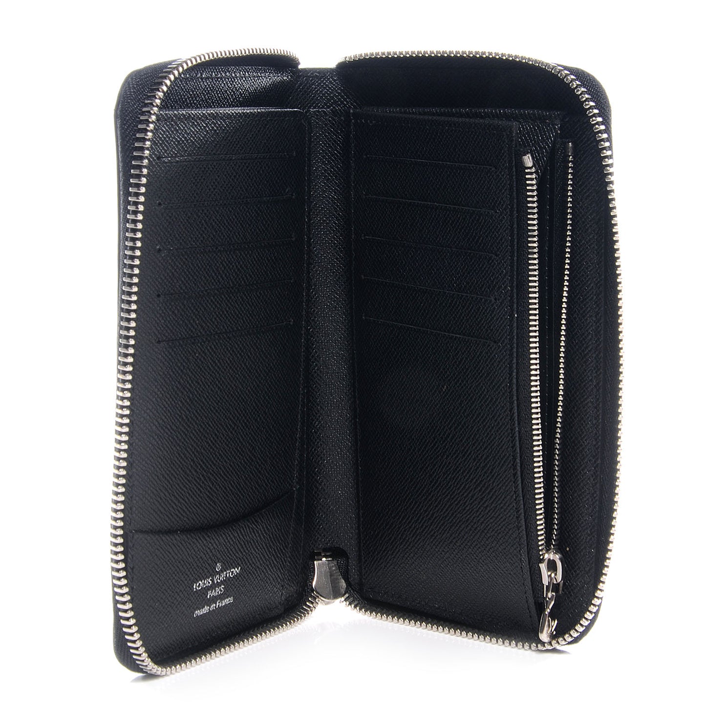 Epi Zippy Compact Wallet Black NM