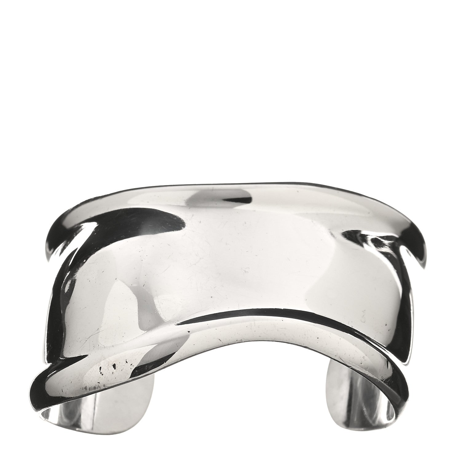 Tiffany Sterling Silver Small Elsa Peretti Right Wrist Bone Cuff Bracelet 1 of 6