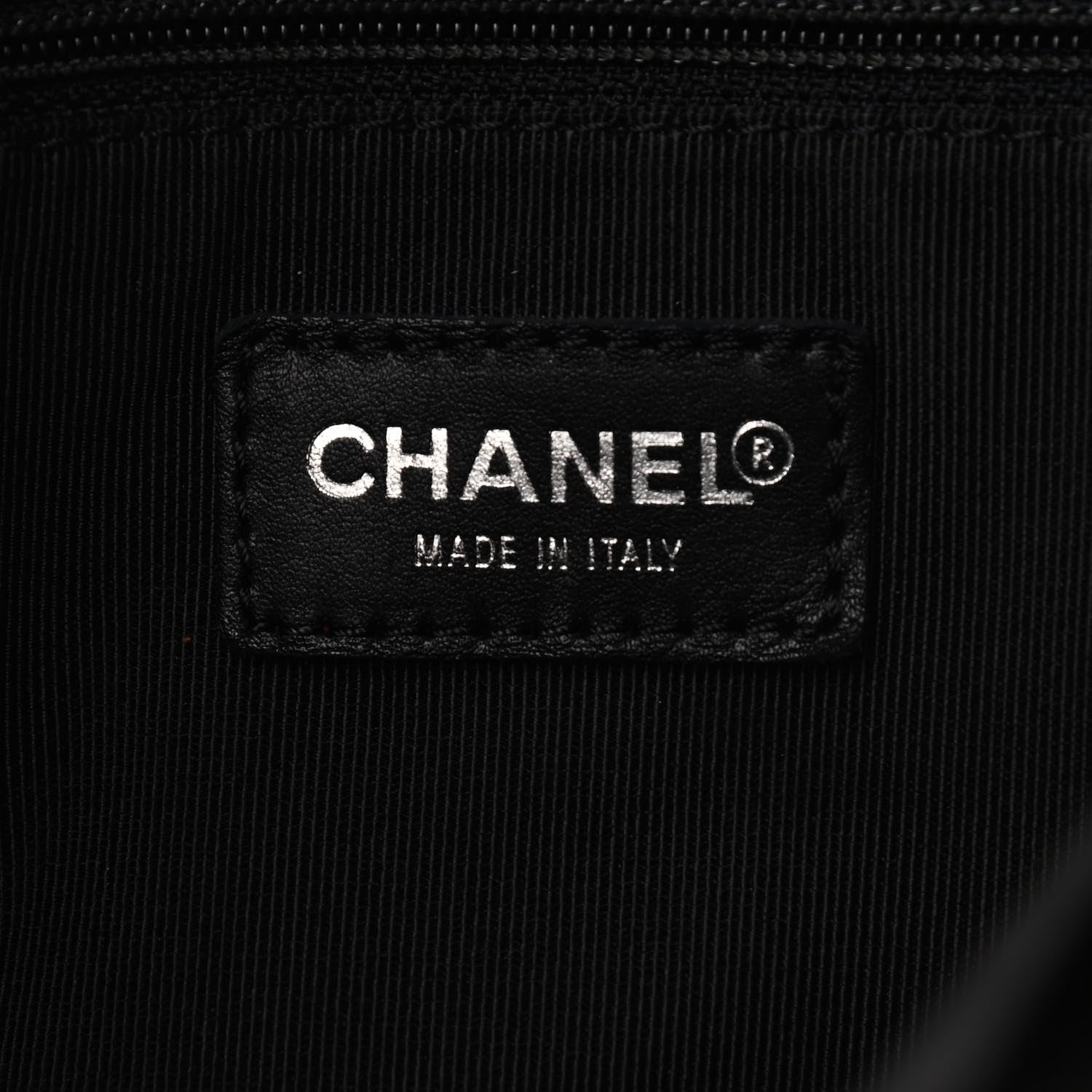 Chanel Caviar Quilted Bowler Black 6 of 9