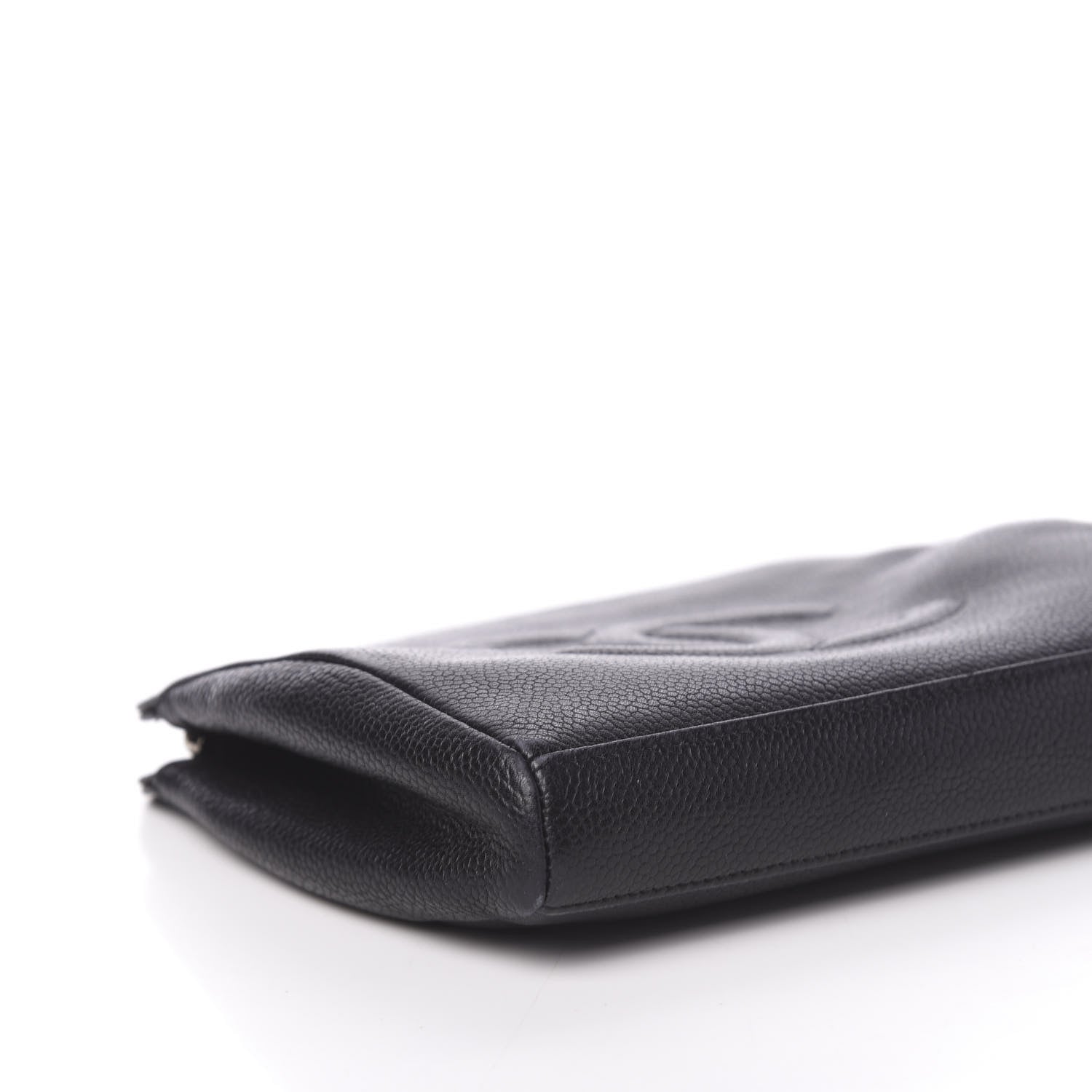 Chanel Caviar Timeless CC Cosmetic Pouch Black 9 of 10