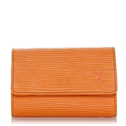 Louis Vuitton Epi Multicles 6 Key Holder Mandarin 1 of 9