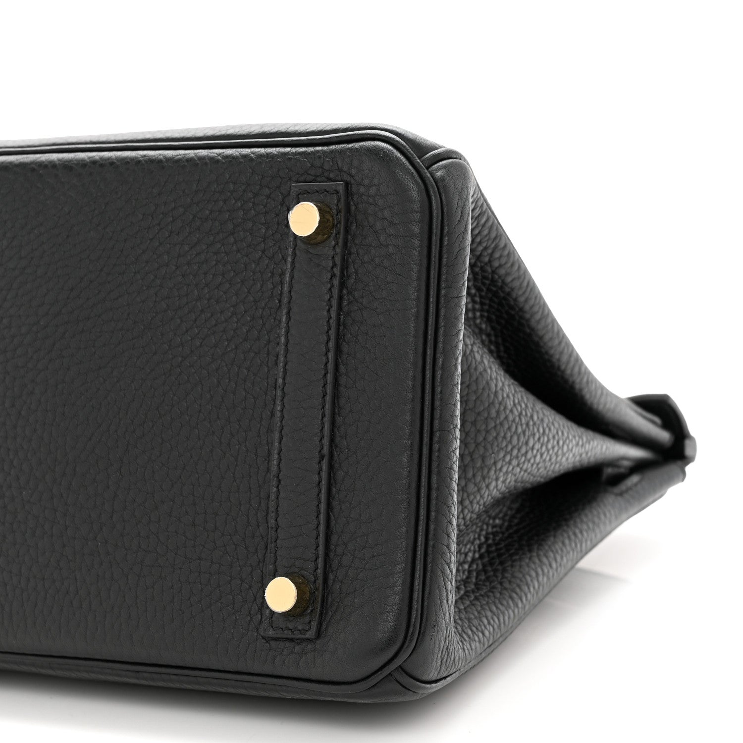 Hermes Taurillon Clemence Birkin 30 Black 10 of 13