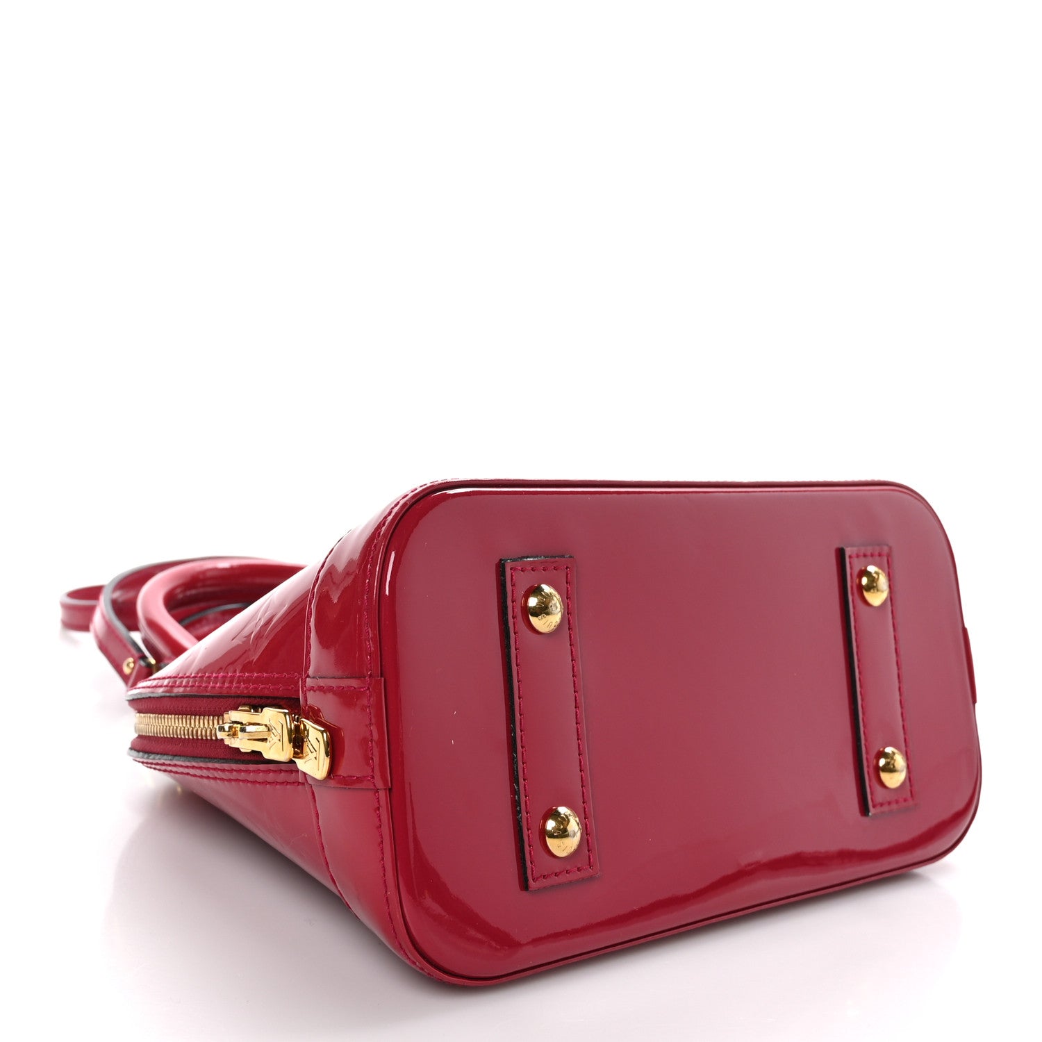 Louis Vuitton Vernis Alma BB Rose Indien 4 of 11