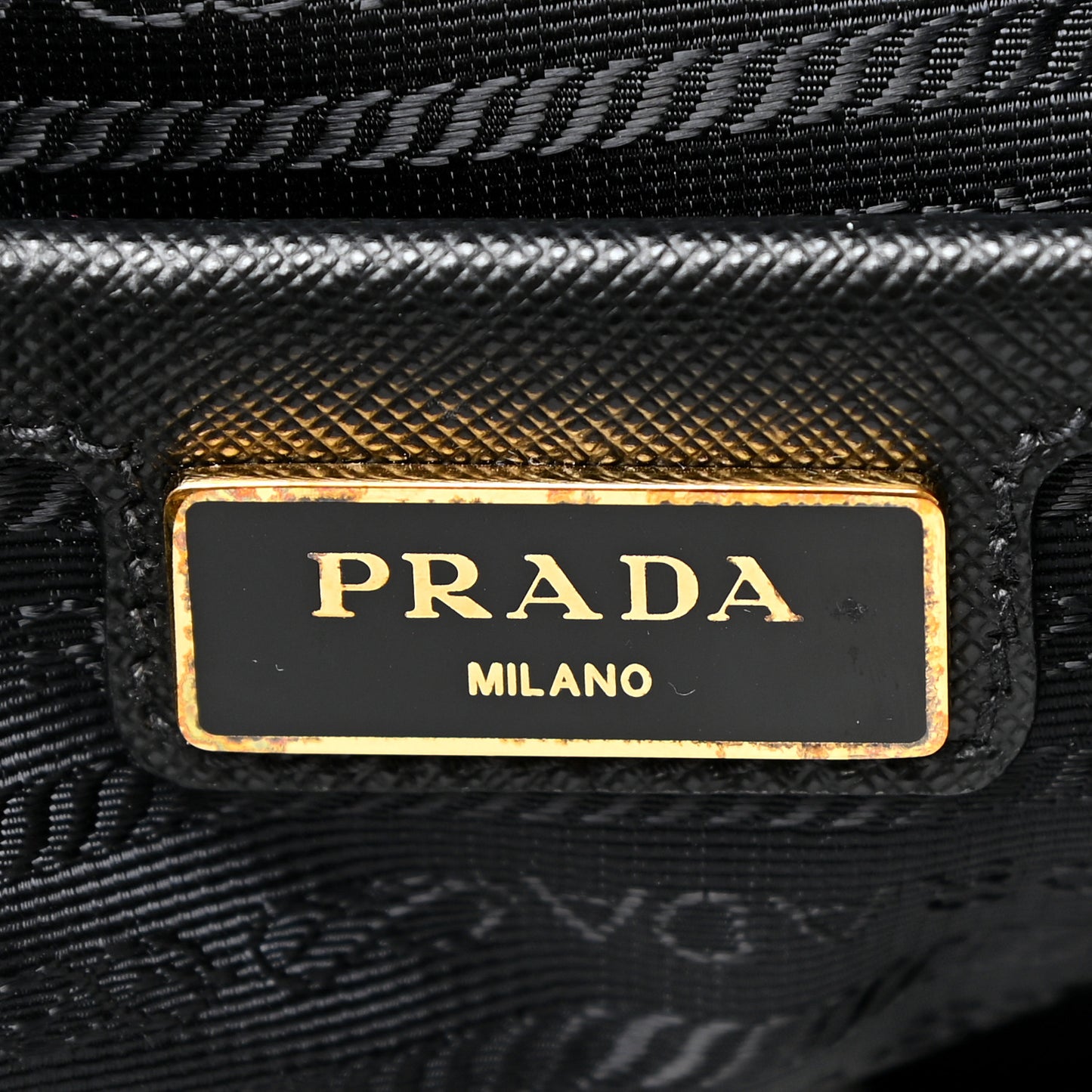 Saffiano Lux Bauletto Black