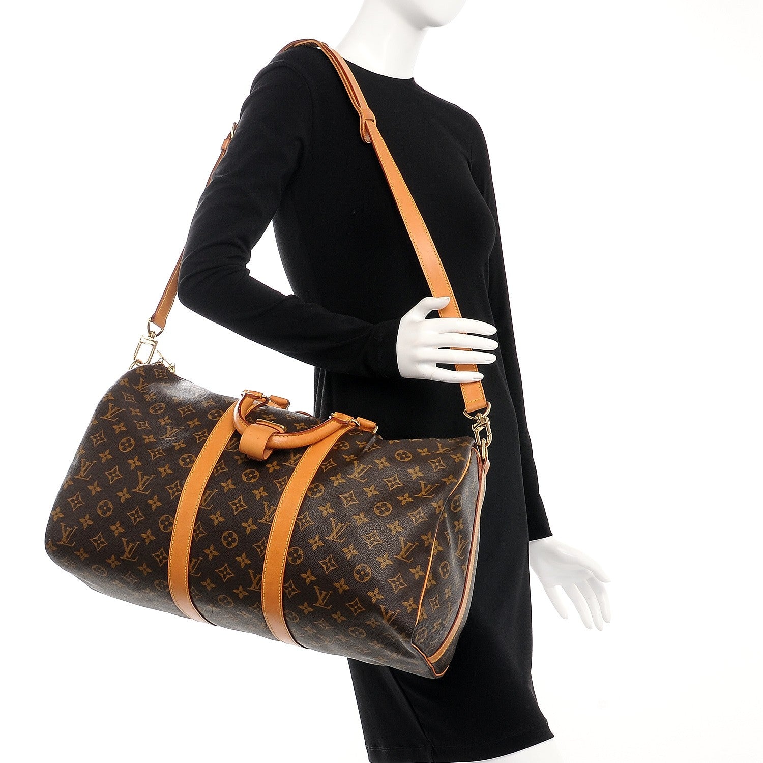 Louis Vuitton Monogram Keepall Bandouliere 45 2 of 12