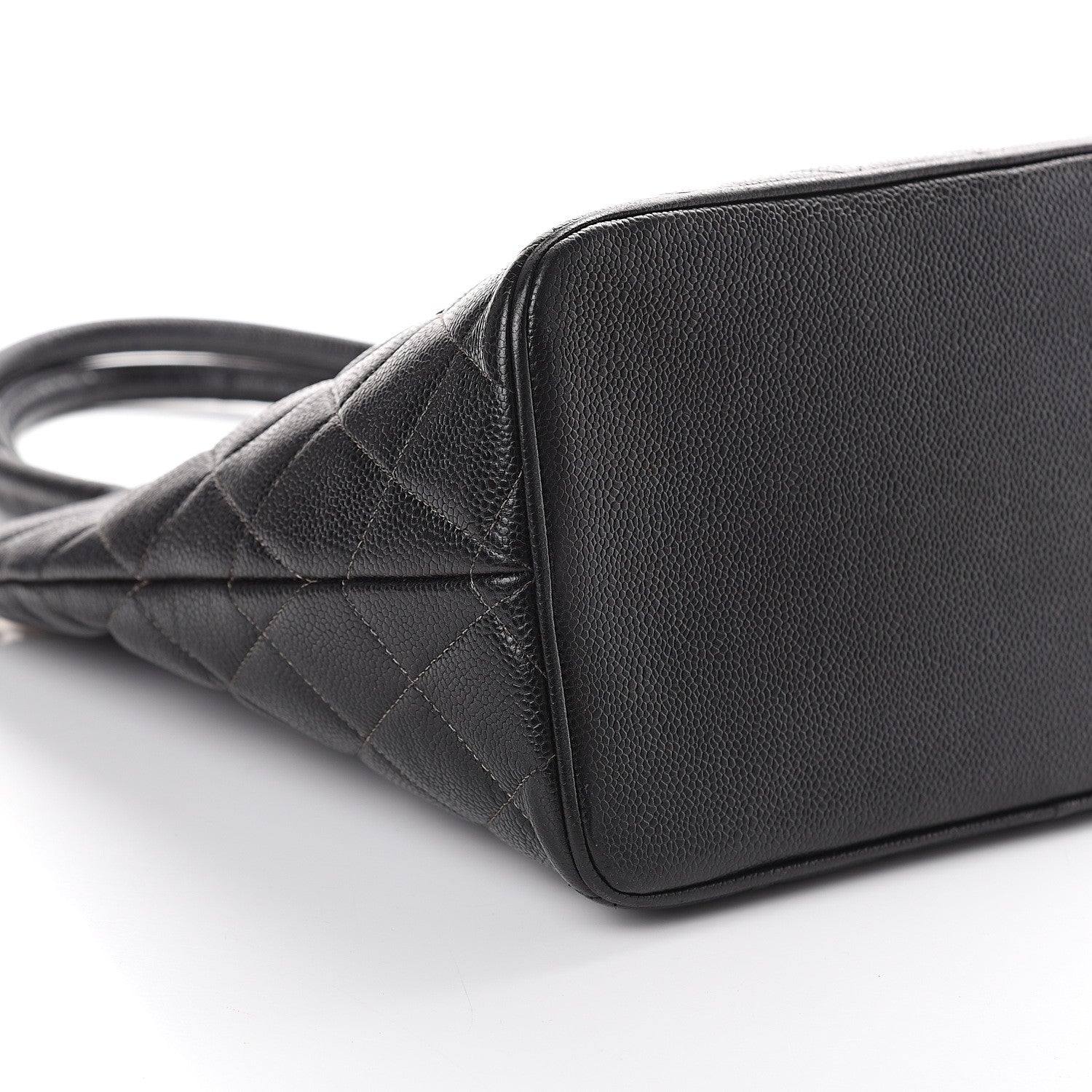 Chanel Caviar Quilted Medallion Tote Black 8 of 9