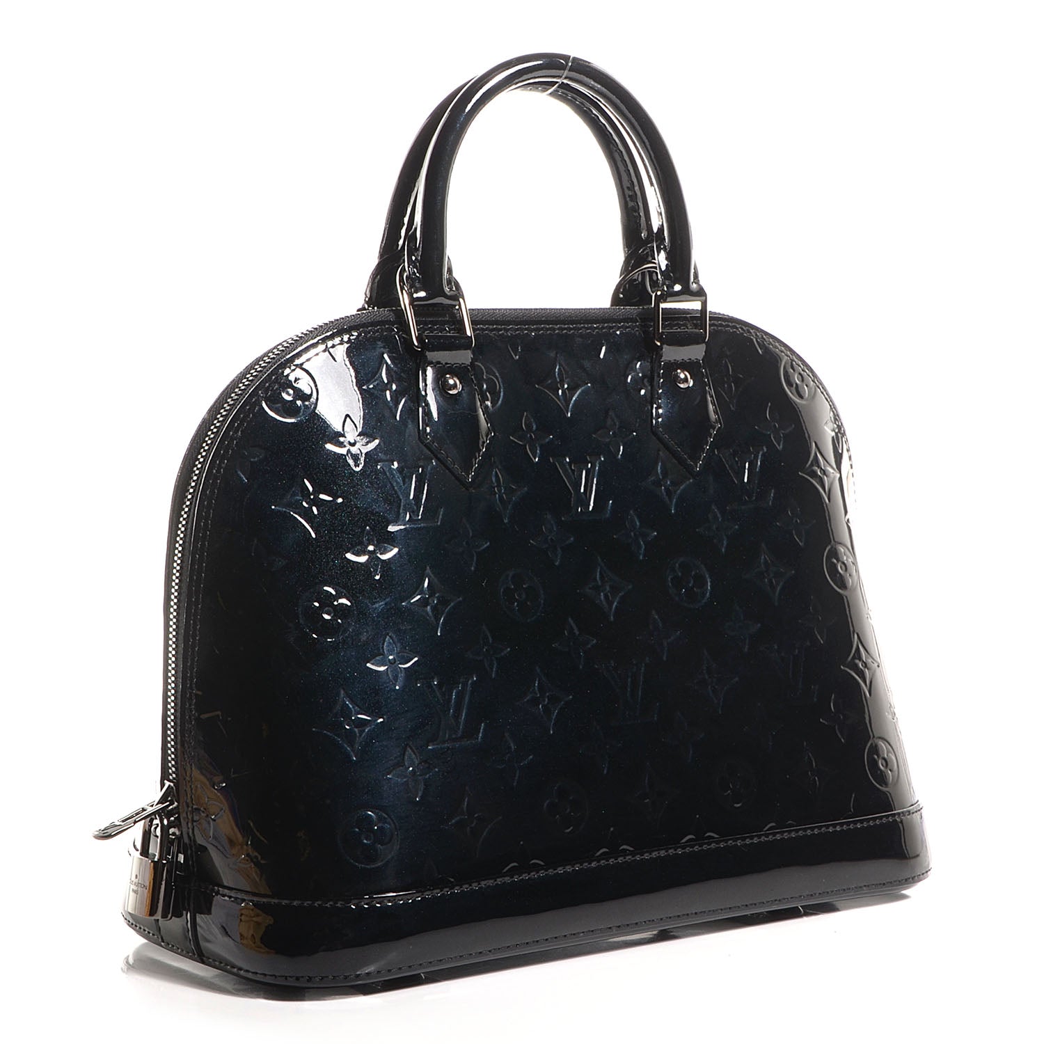 Louis Vuitton Vernis Alma PM Noir Magnetique 3 of 7