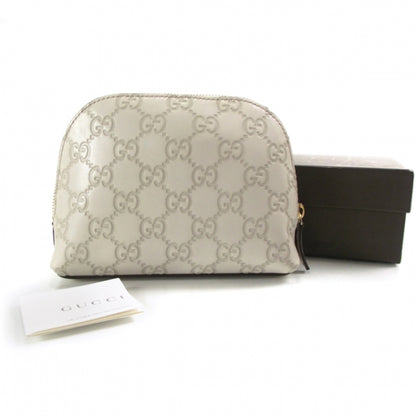 Gucci Guccissima Cosmetic Case Sandstone 2 of 9
