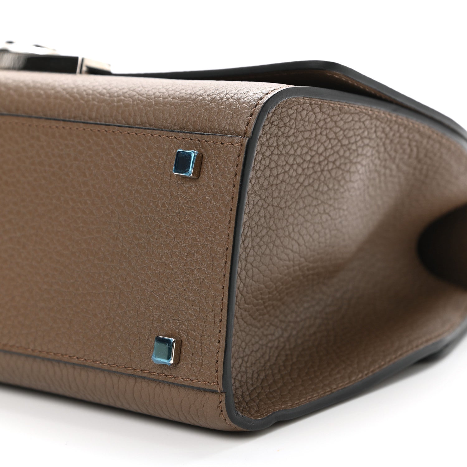Moynat Taurillon Blush Rejane PM Taupe 6 of 9