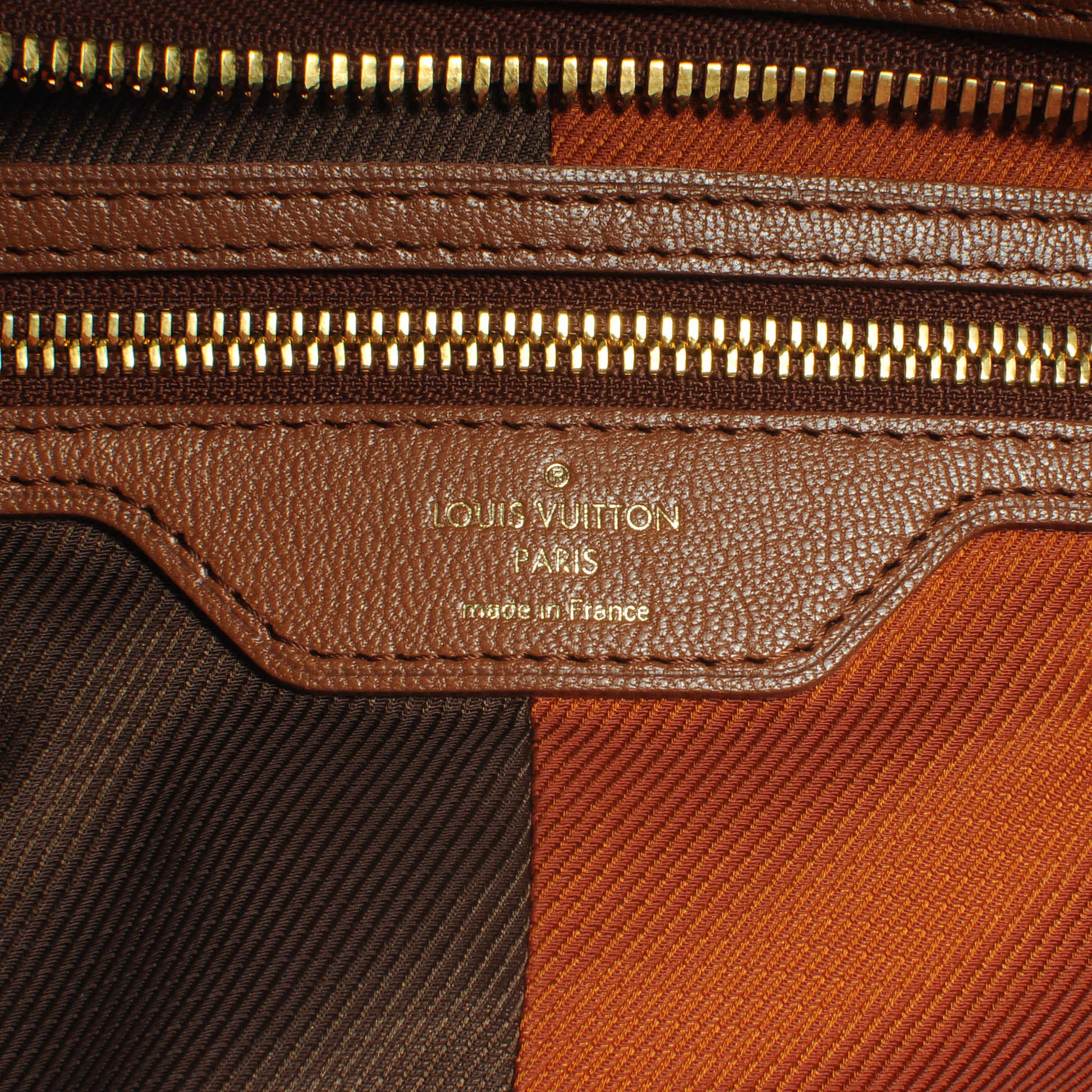 Louis Vuitton Monogram Stripes Medium Bag Bordeaux 6 of 9