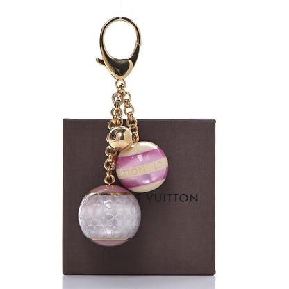 Louis Vuitton Mini Lin Bag Charm Violet 4 of 4