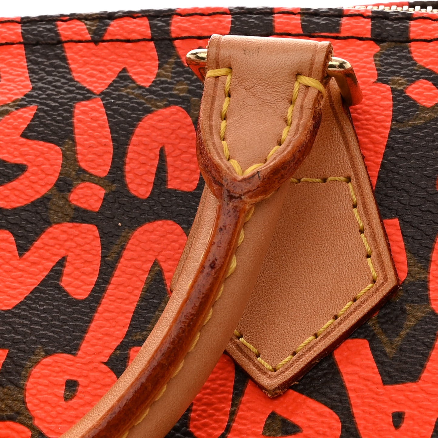 Monogram Graffiti Speedy 30 Orange