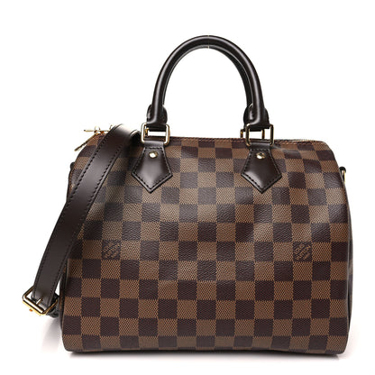 Louis Vuitton Damier Ebene Speedy Bandouliere 25 1 of 9