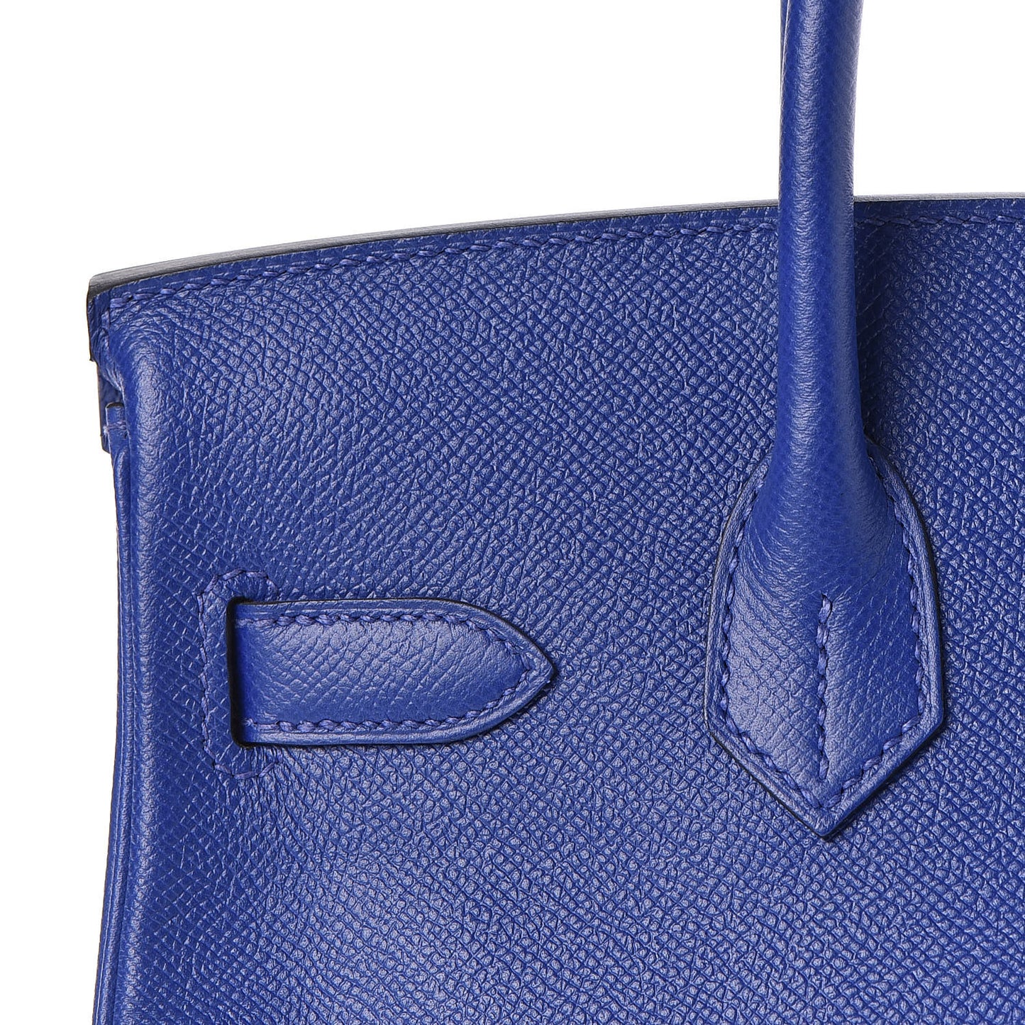 Epsom Birkin 30 Bleu Electrique