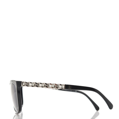 Chanel Acetate CC Chain Sunglasses 5260-Q Black 3 of 8