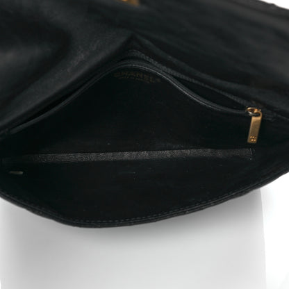Chanel Aged Calfskin Quilted Reissue 2.55 Clutch Black 6 of 8