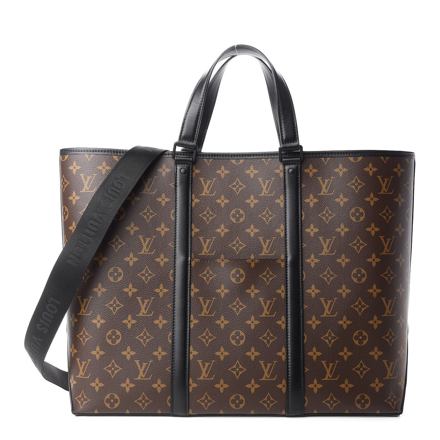 Monogram Macassar Weekend Tote GM