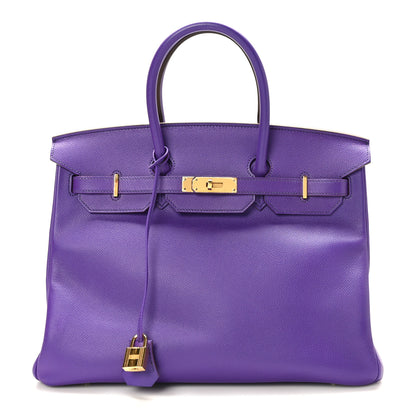 Hermes Epsom Birkin 35 Crocus 1 of 11