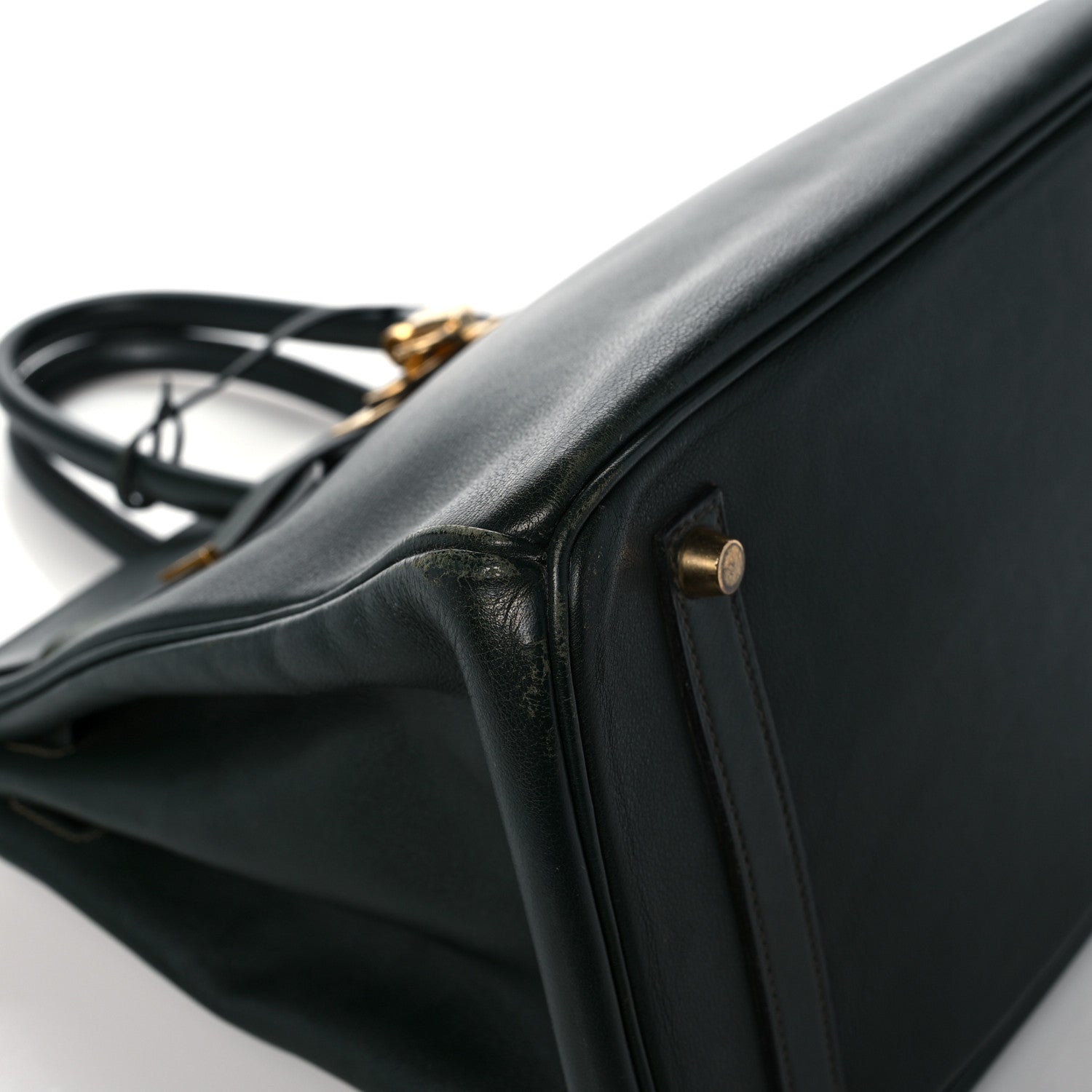 Hermes Gulliver Birkin 35 Vert Fonce 10 of 31