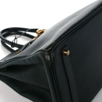 Hermes Gulliver Birkin 35 Vert Fonce 10 of 31