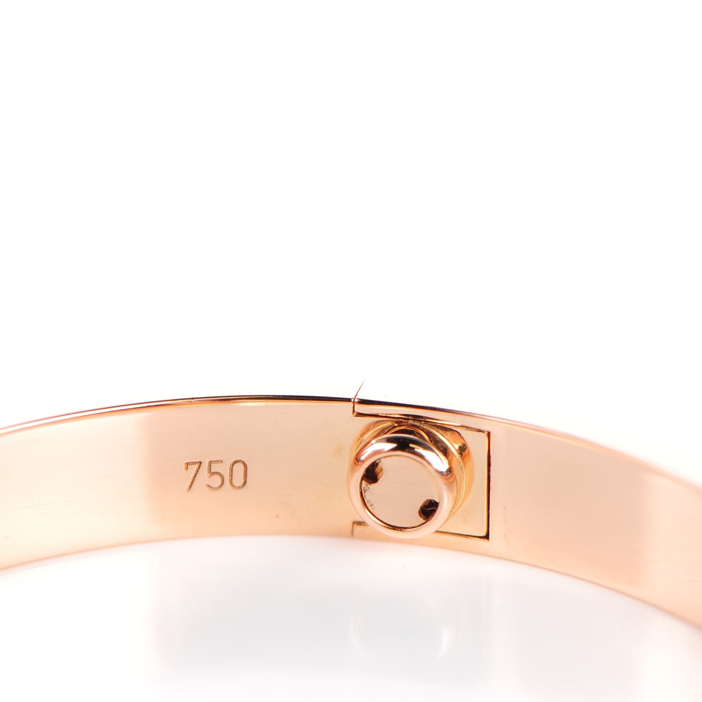 18K Pink Gold LOVE Bracelet 16