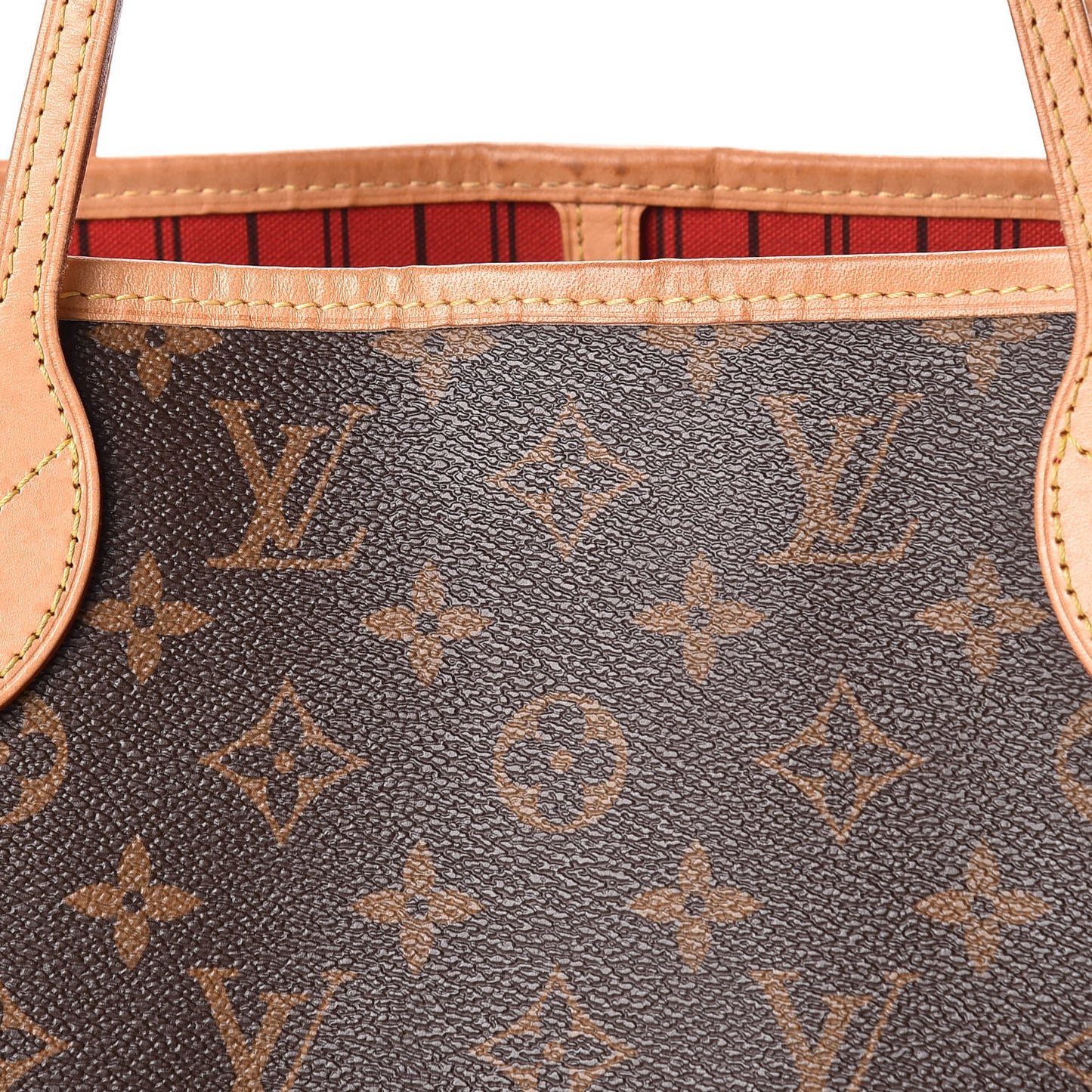 Monogram Neo Neverfull MM Cherry