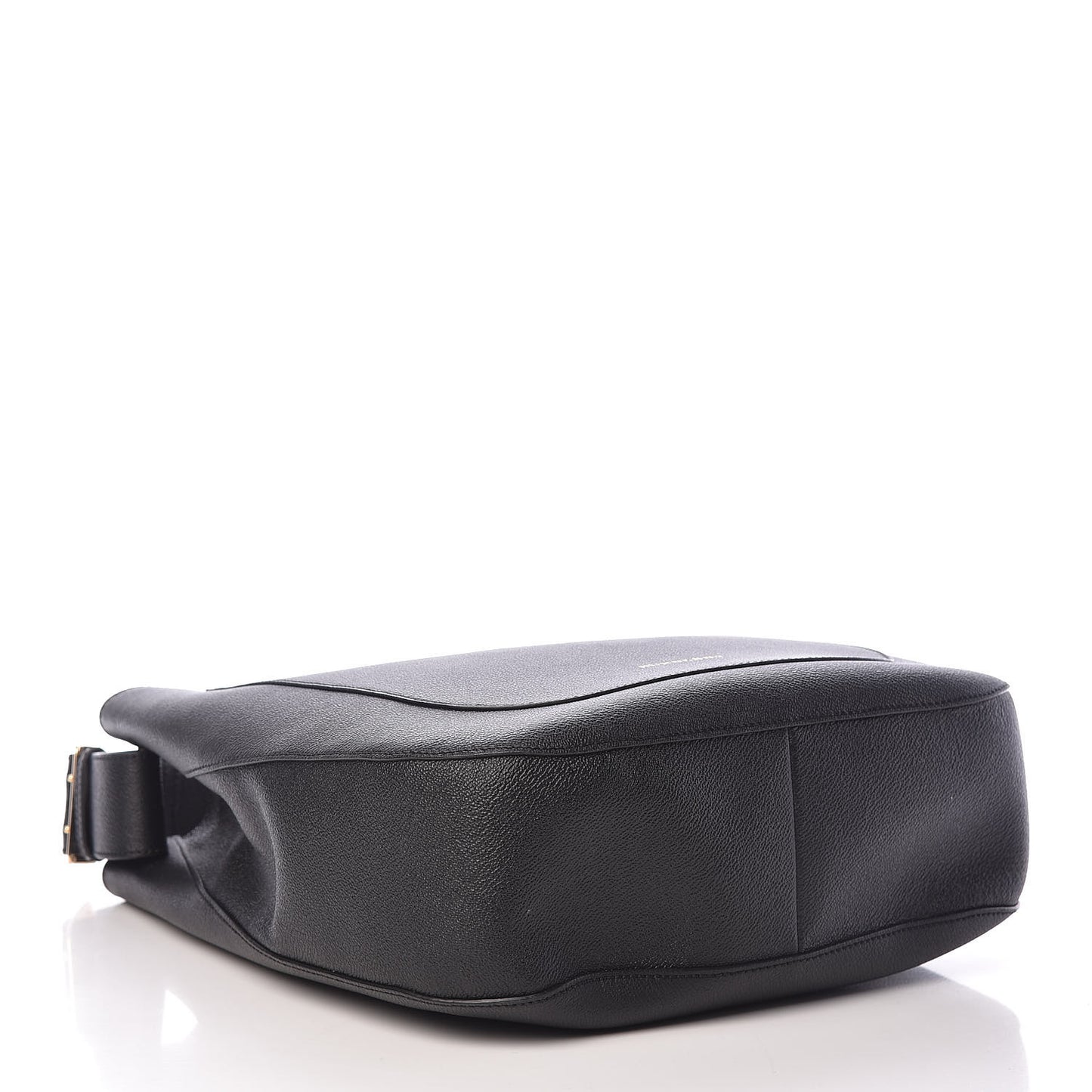 Grainy Calfskin Small Elmstone Hobo Black