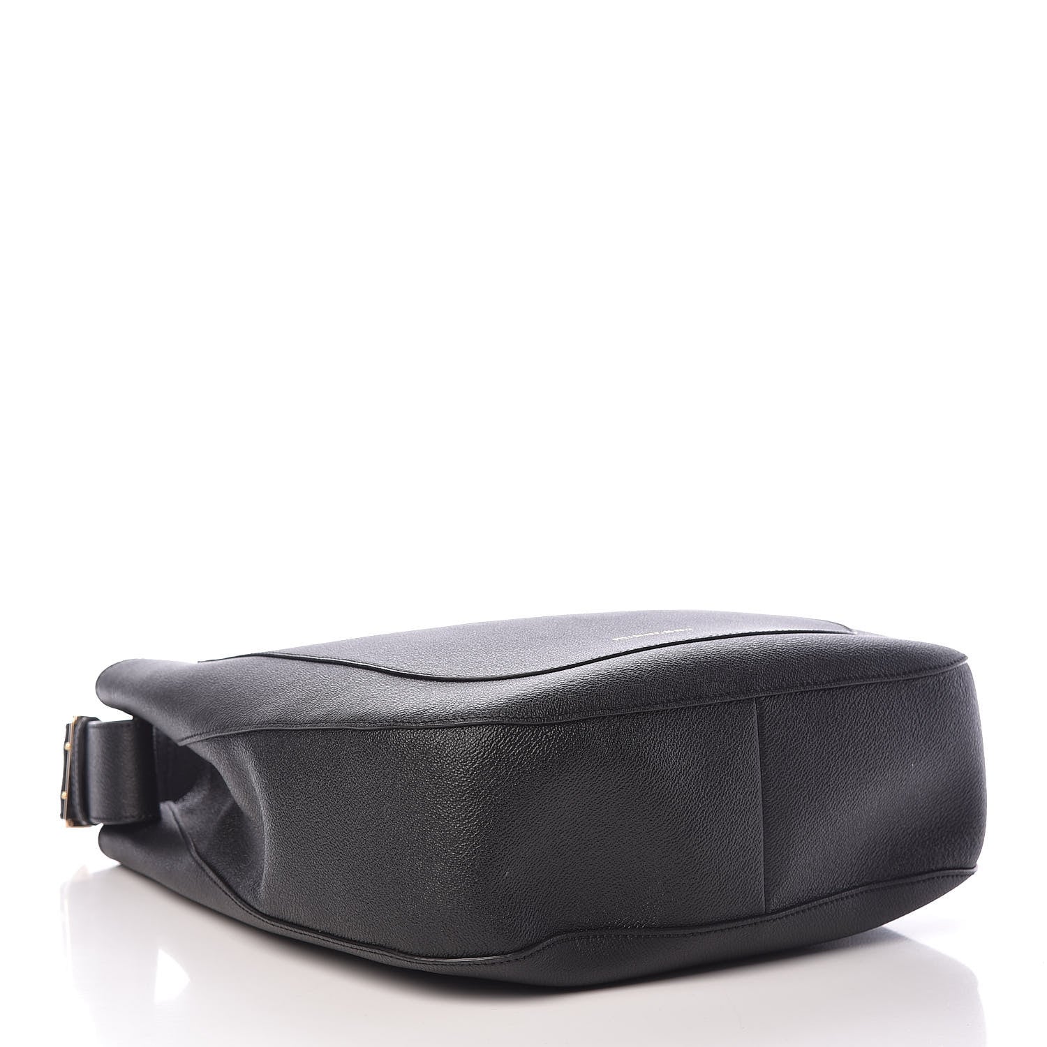 Burberry Grainy Calfskin Small Elmstone Hobo Black 4 of 13