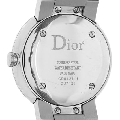 Christian Dior Stainless Steel Diamond Bezel Mother of Pearl 33mm La D De Dior Quartz Watch 4 of 5