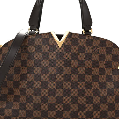 Louis Vuitton Damier Ebene Kensington Bowling Bag 8 of 11