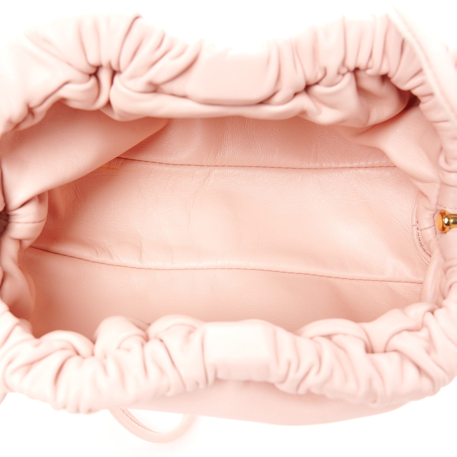 Mansur Gavriel Lambskin Mini Cloud Clutch Dahlia 6 of 11