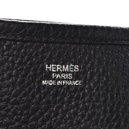 Hermes Taurillon Clemence Evelyne III GM Black 7 of 12