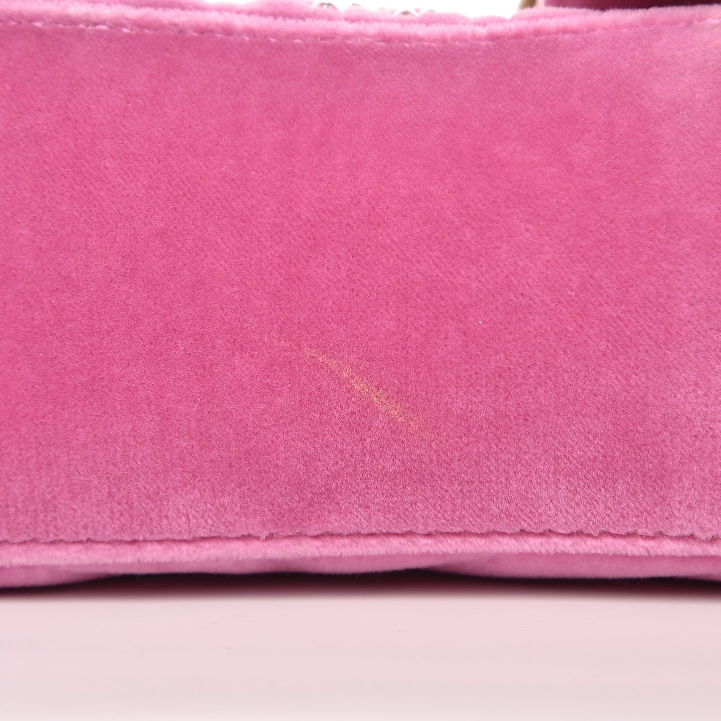 Velvet Matelasse Marquise Crystals Embroidered Small GG Marmont Shoulder Bag Malva