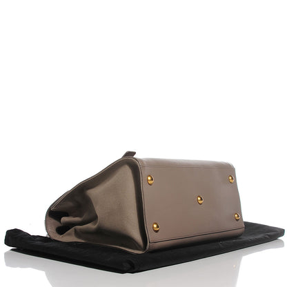 Saint Laurent Calfskin Muse Medium Two Grey 4 of 8