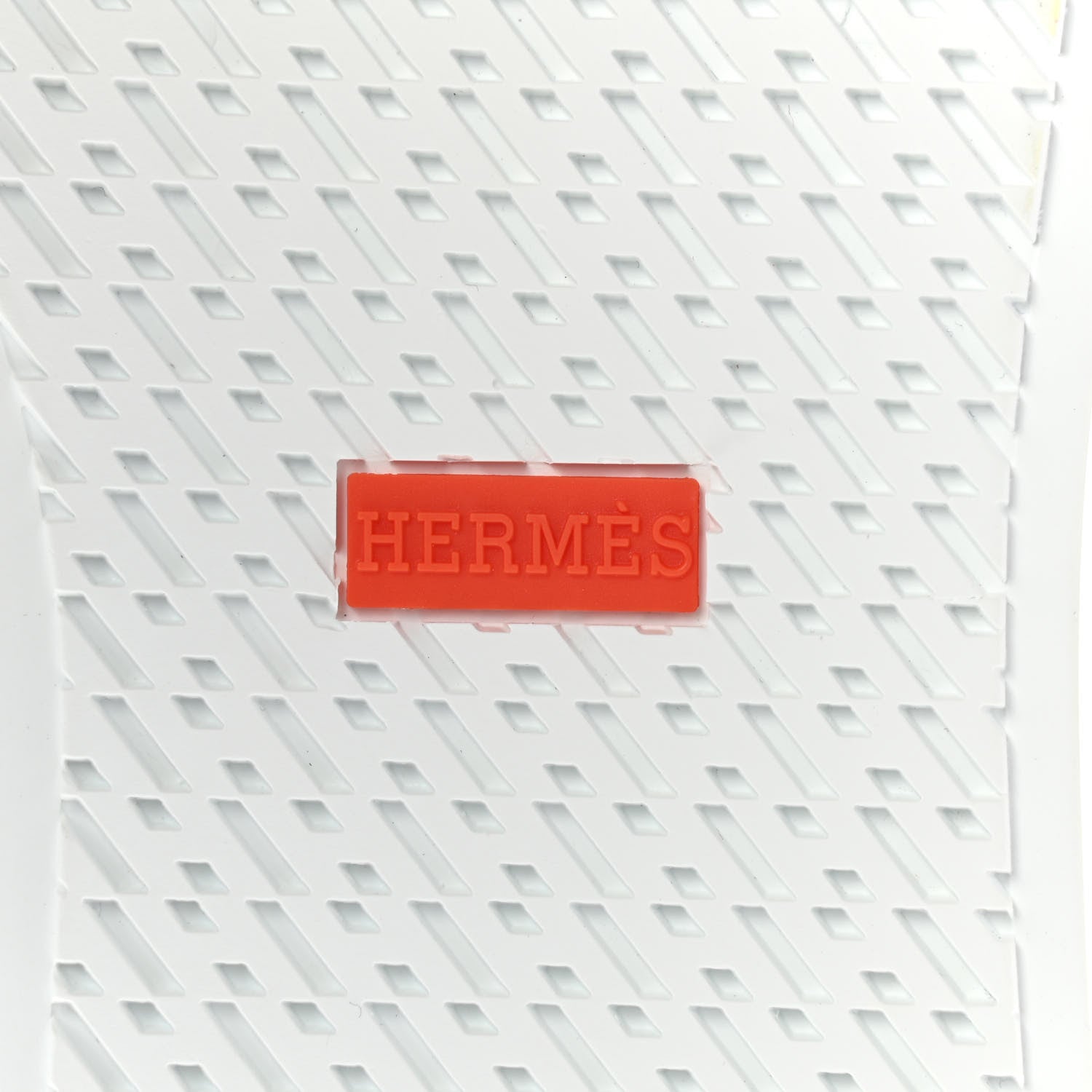 Hermes Calfskin Perforated Day Sneakers 37 White 6 of 8
