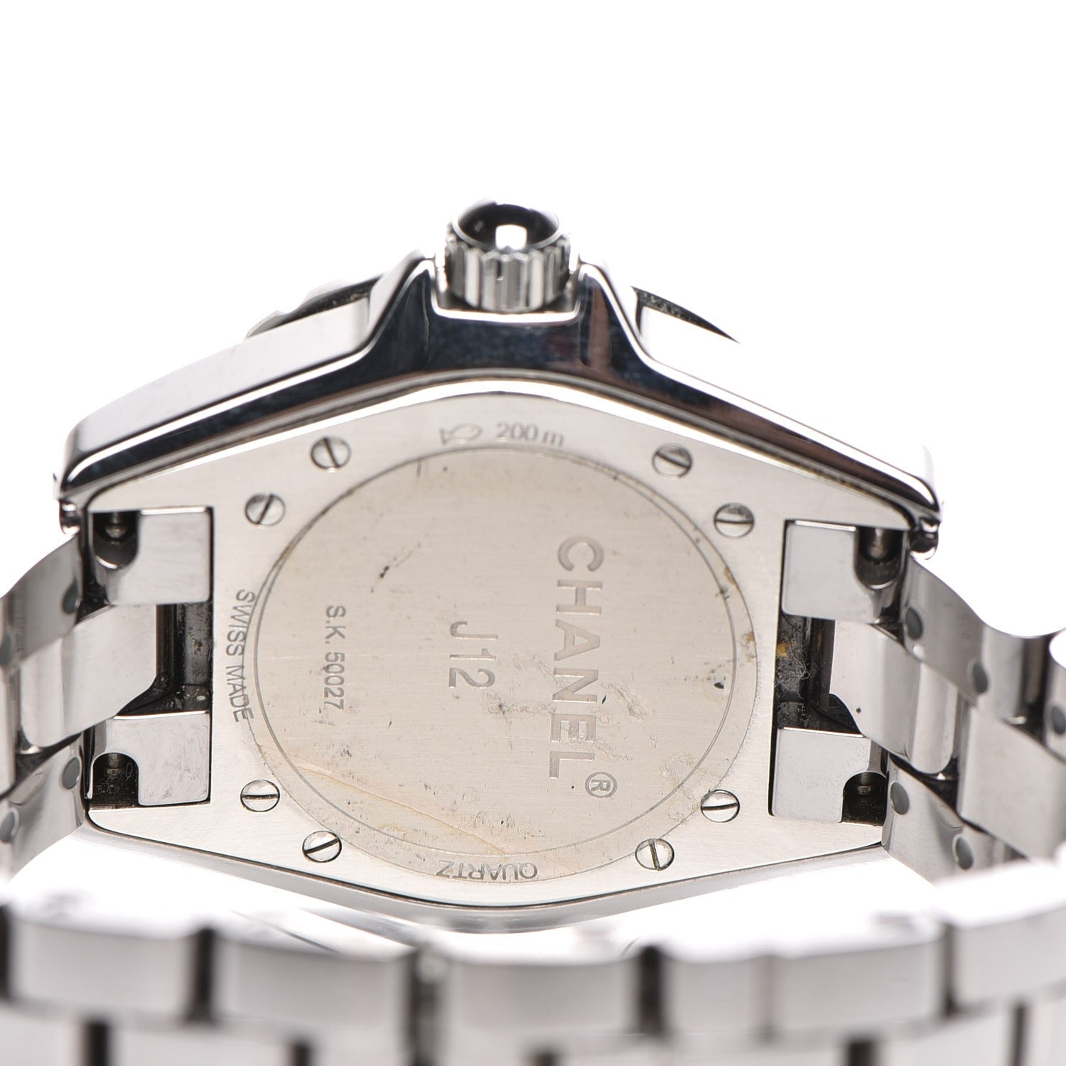 Chanel Titanium Ceramic 33mm J12 Chromatic Quartz Watch 5 of 7