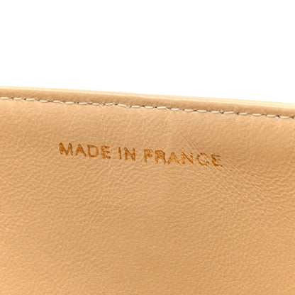 Chanel Lambskin Quilted Medium Double Flap Beige 7 of 17
