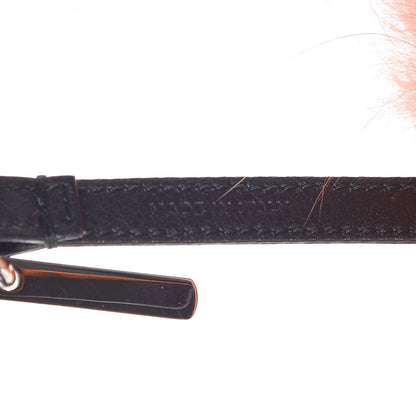 Fendi Fox Rabbit Goat Mink Fur Vitello Flamingo Berrymon Monster Bag Bug Charm 3 of 3