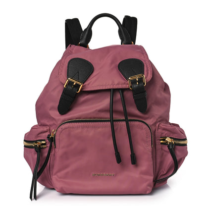 Burberry Nylon Medium Rucksack Backpack Mauve Pink 1 of 8