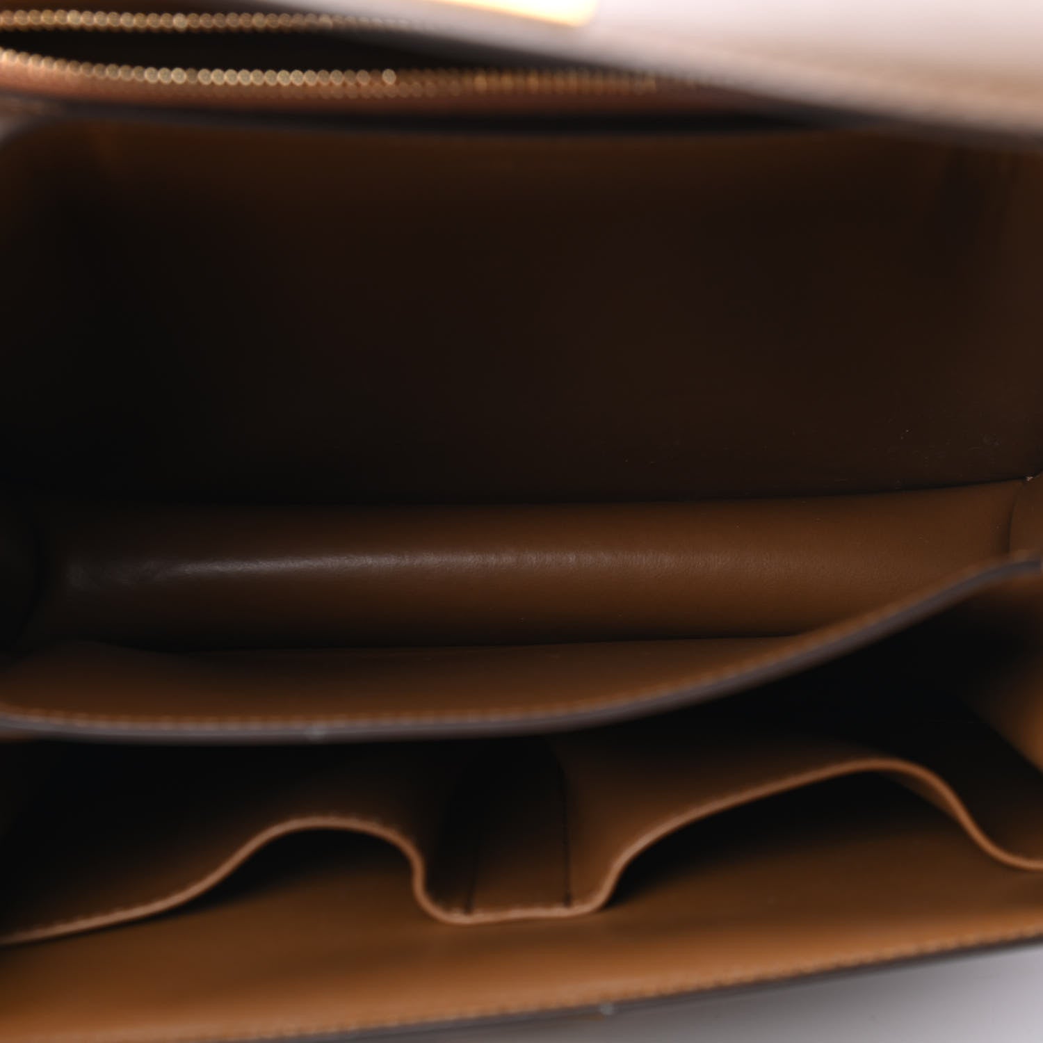 Celine Box Calfskin Medium Classic Box Flap Bag Camel 4 of 4