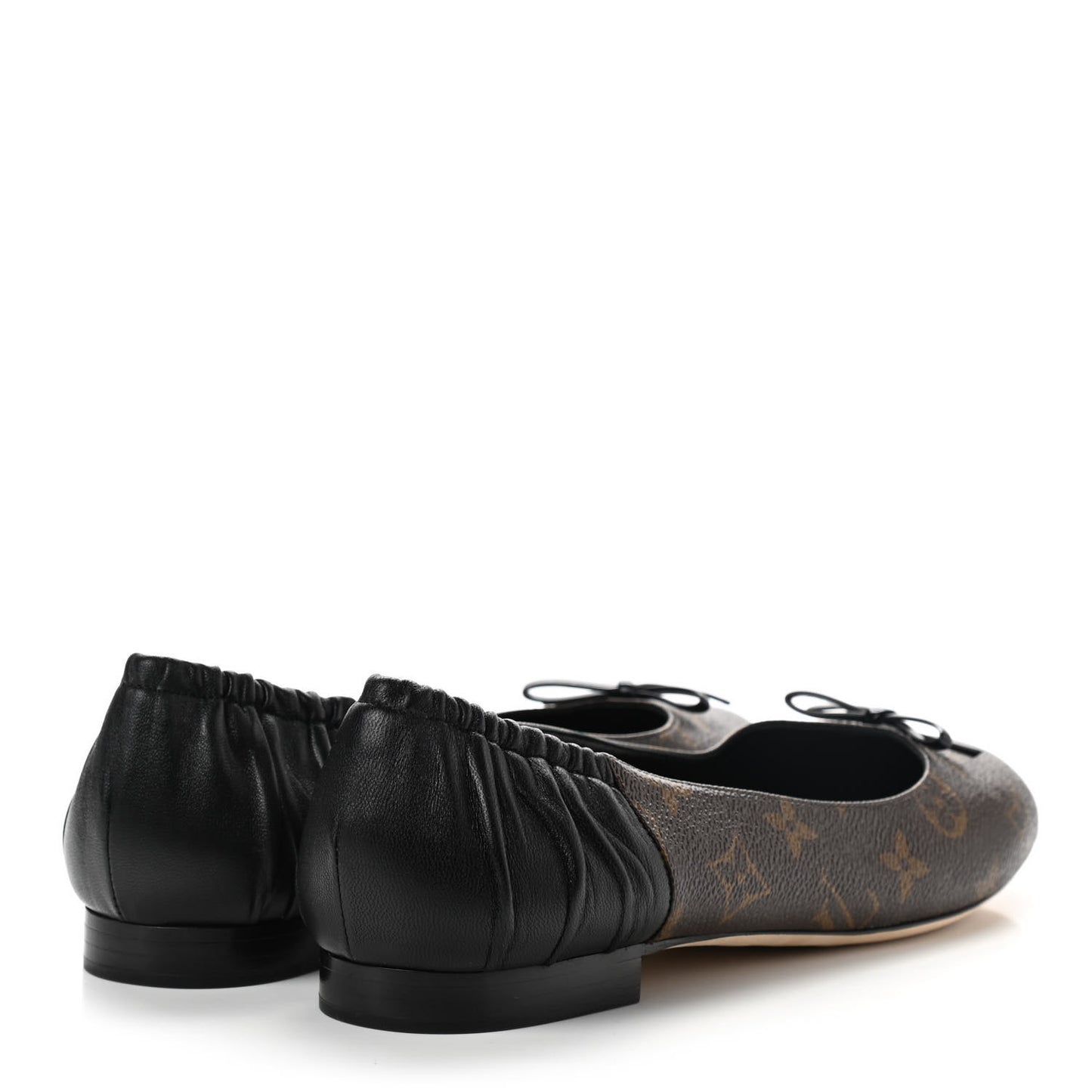 Monogram Lambskin Patent Joy Ballerina Flats 39 Black