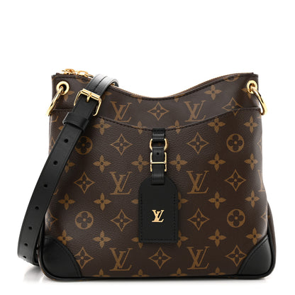 Louis Vuitton Monogram Odeon PM Black 1 of 9