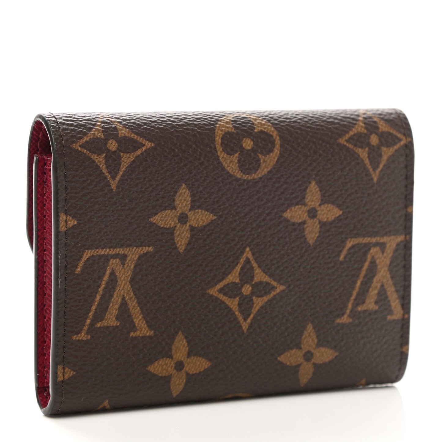 Monogram Rosalie Coin Purse Fuchsia